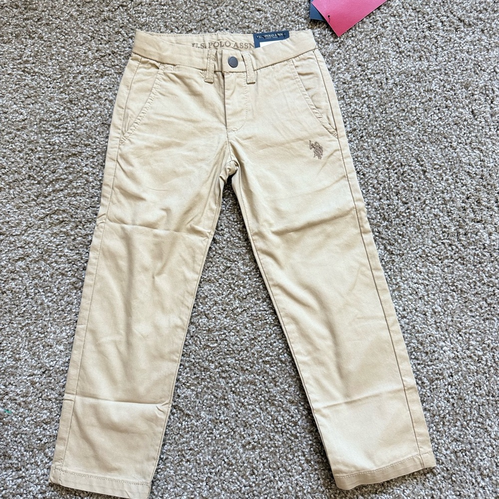 U.S. Polo Assn. Tan Casual Bottoms